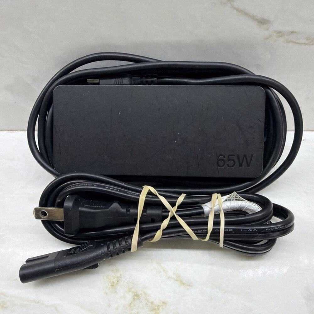 Genuine OEM Lenovo 65W USB-C Adapter Charger ADLX65YCC2D Excellent WORKING